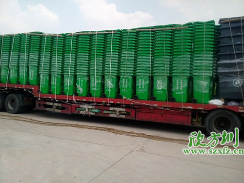 欣方圳塑料環(huán)保垃圾桶，天津市場銷量倍增