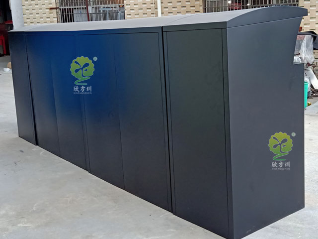 垃圾分類集中投放點(diǎn)設(shè)備廠家生產(chǎn)圖