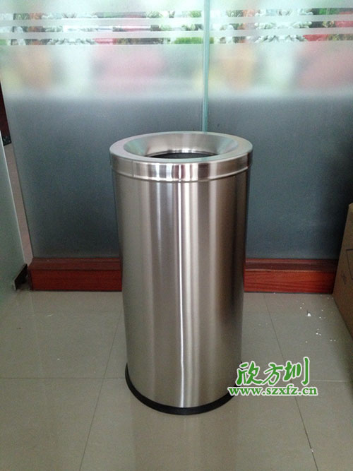  港式不銹鋼圓形垃圾桶哪里找，就找深圳欣方圳