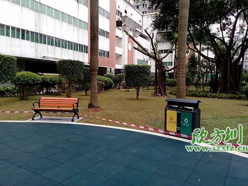 韶關(guān)機(jī)關(guān)鋼制垃圾桶，欣方圳量身定做